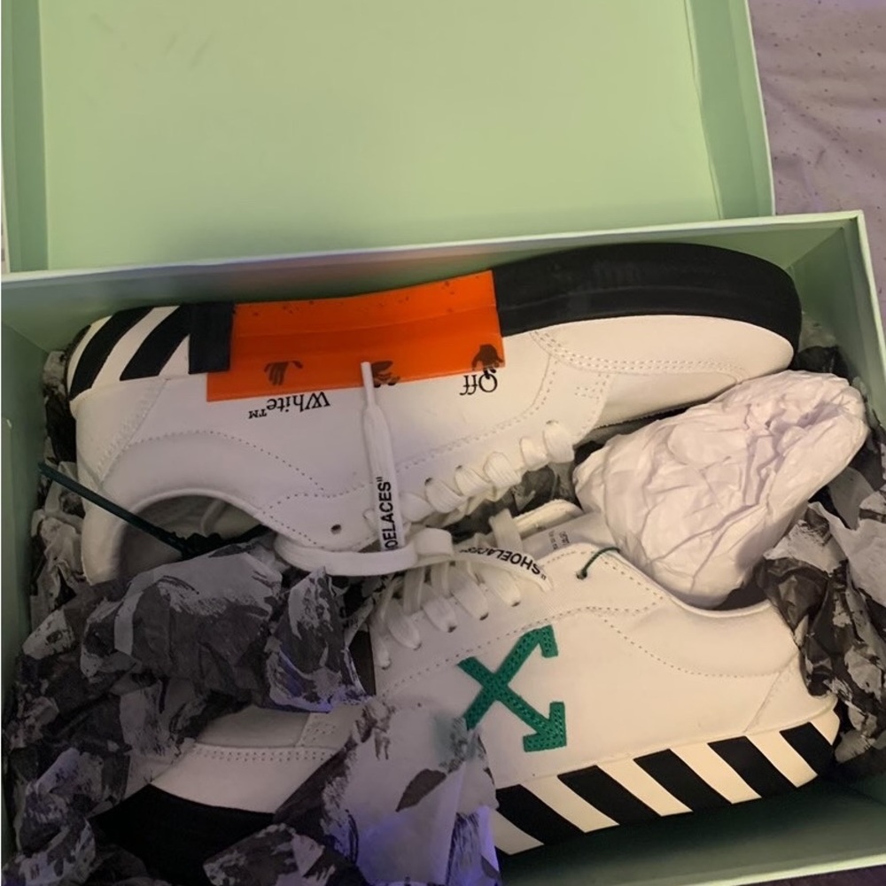 Off White Canvas Shoes